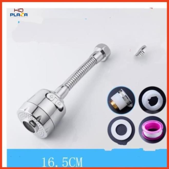 VÒI NƯỚC RỬA BÁT INOX TĂNG ÁP XOAY 360 ĐỘ ( Áp suất nước rất mạnh 3 CHẾ ĐỘ XẢ) - 206797