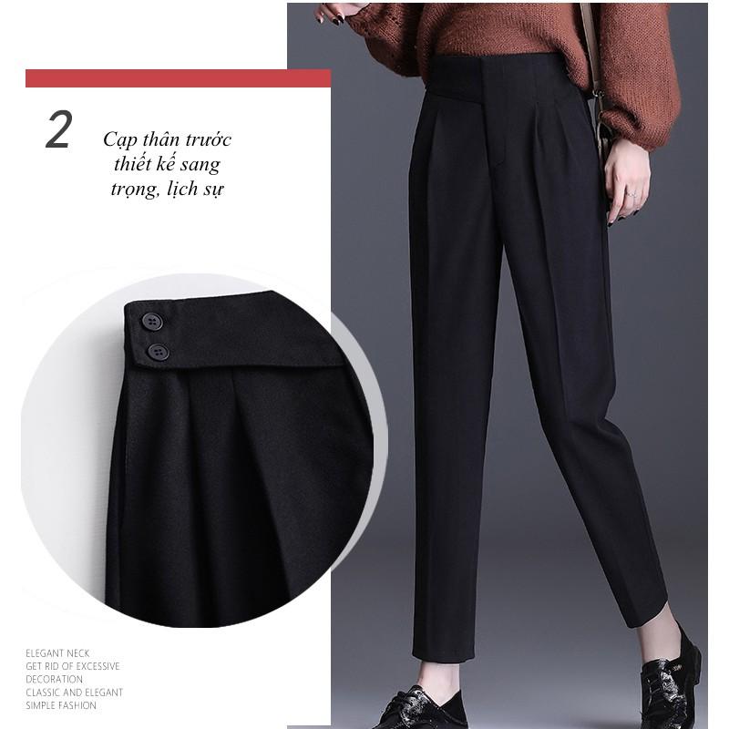 Quần Baggy Cạp Chéo Lưng Chun Sau M103 RumHana