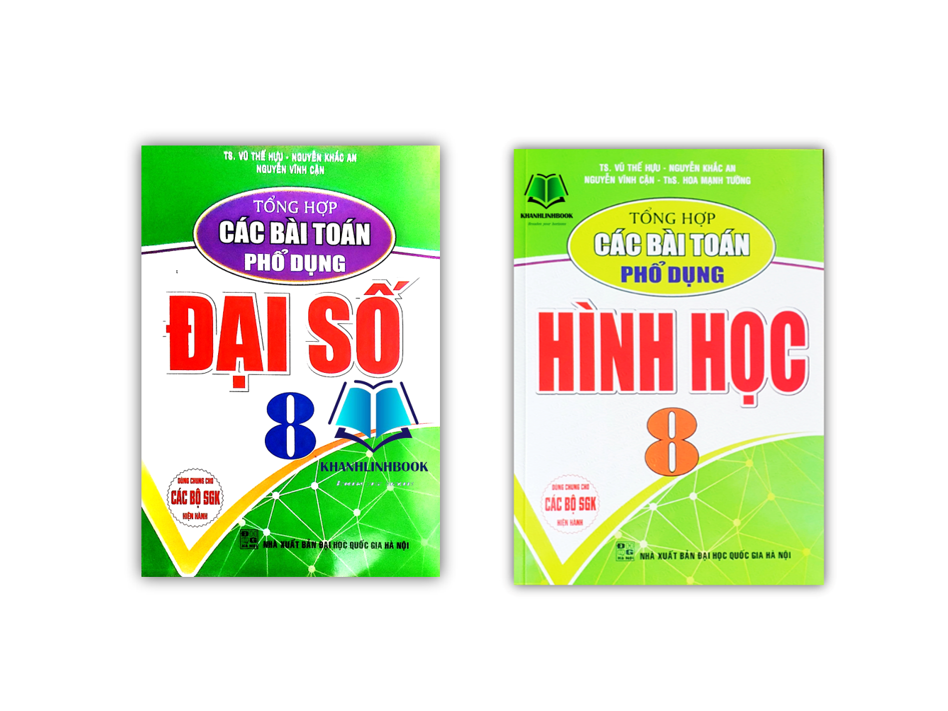 Sách - Combo Tổng Hợp Các Bài Toán Phổ Dụng 8