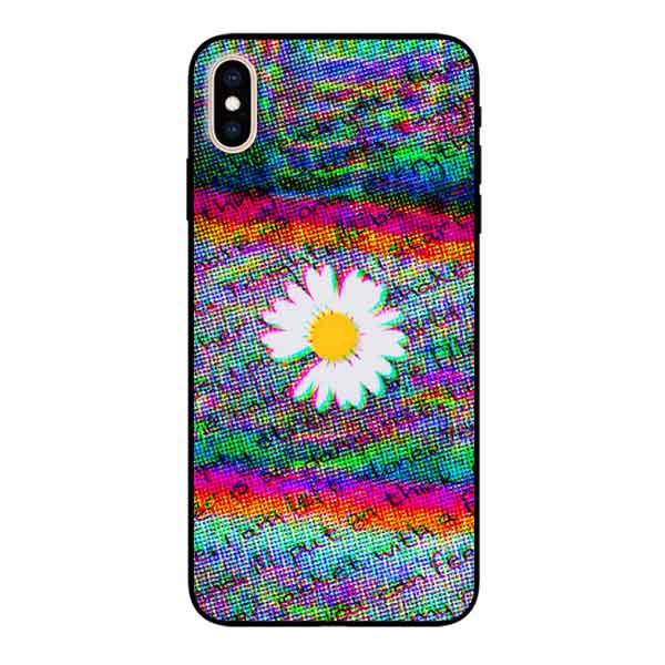 Ốp Lưng in cho iPhone X/ Xs Mẫu Cúc Họa Mi 9 - Hàng Chính Hãng