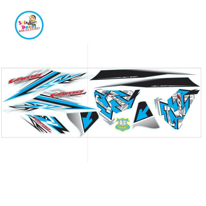 Tem rời vario 150i dán xe trắng