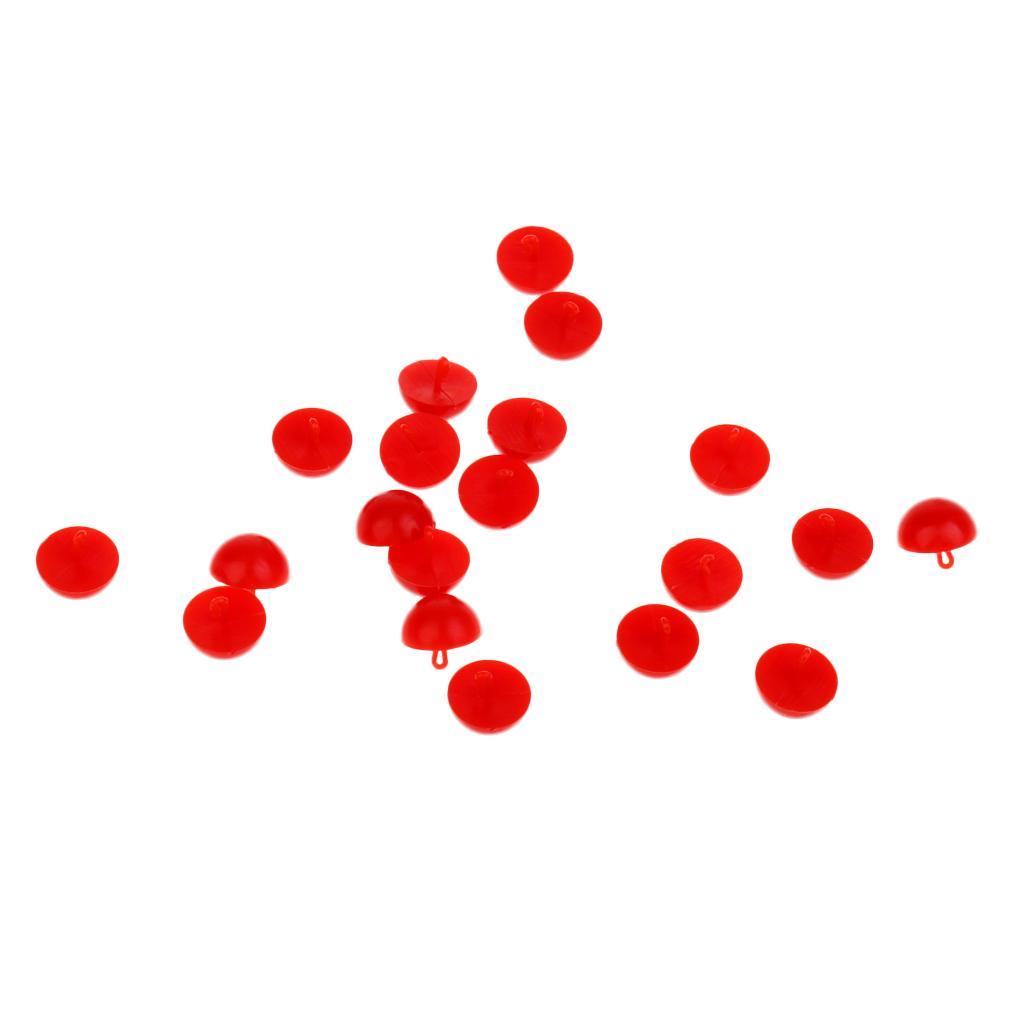 20pcs Boilie Bait Hair Rig Stops Barbel Carp Fishing Terminal Tackle