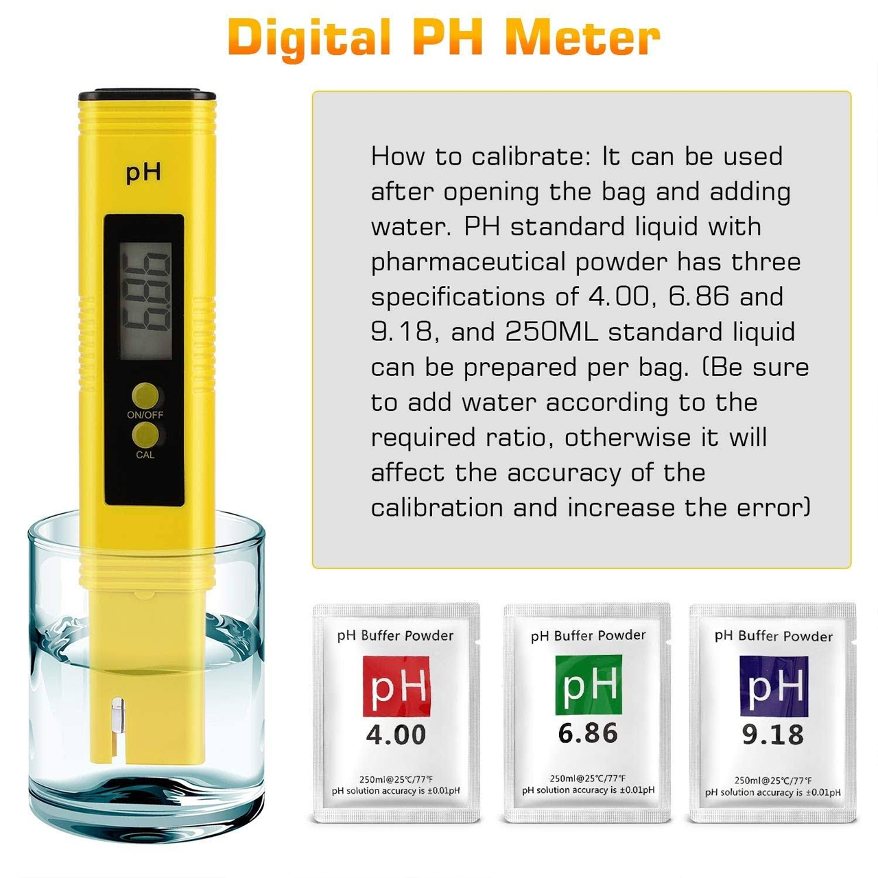 Combo bút đo độ PH và bút thử nước TDS-3 kèm bao da
