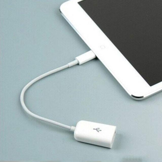 Cáp Lighting USB OTG cho IPhone, IPad