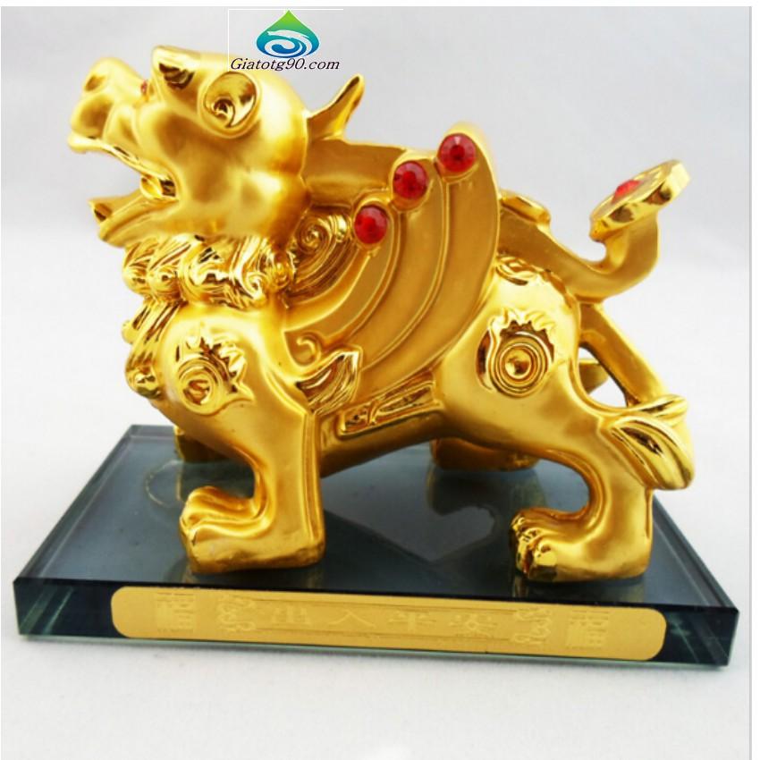 Tý Hưu Phong Thủy cầu Tài Lộc hộp đựng nước hoa trên ô tô 206271