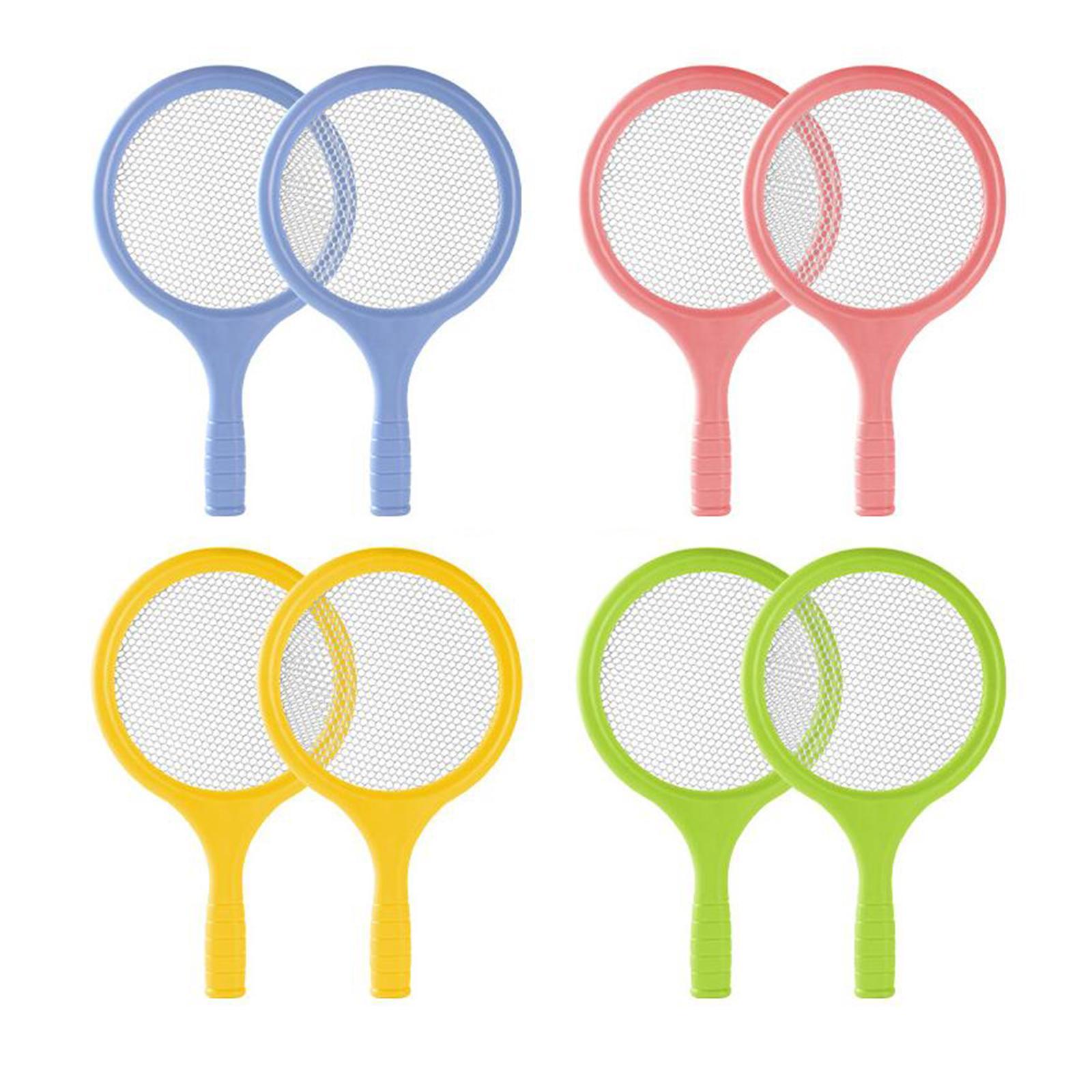 Kids Badminton Tennis Set Badminton Racket with Ball and Badminton Shuttlecock, Double Sports Durable Tennis Racquets Set for Boys, Girls