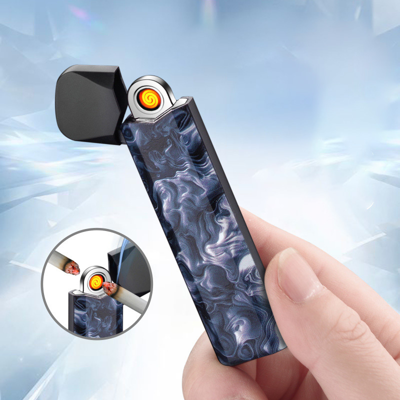 Bật Lửa Điện 2 Mặt Mini Fullbox - Sạc Điện