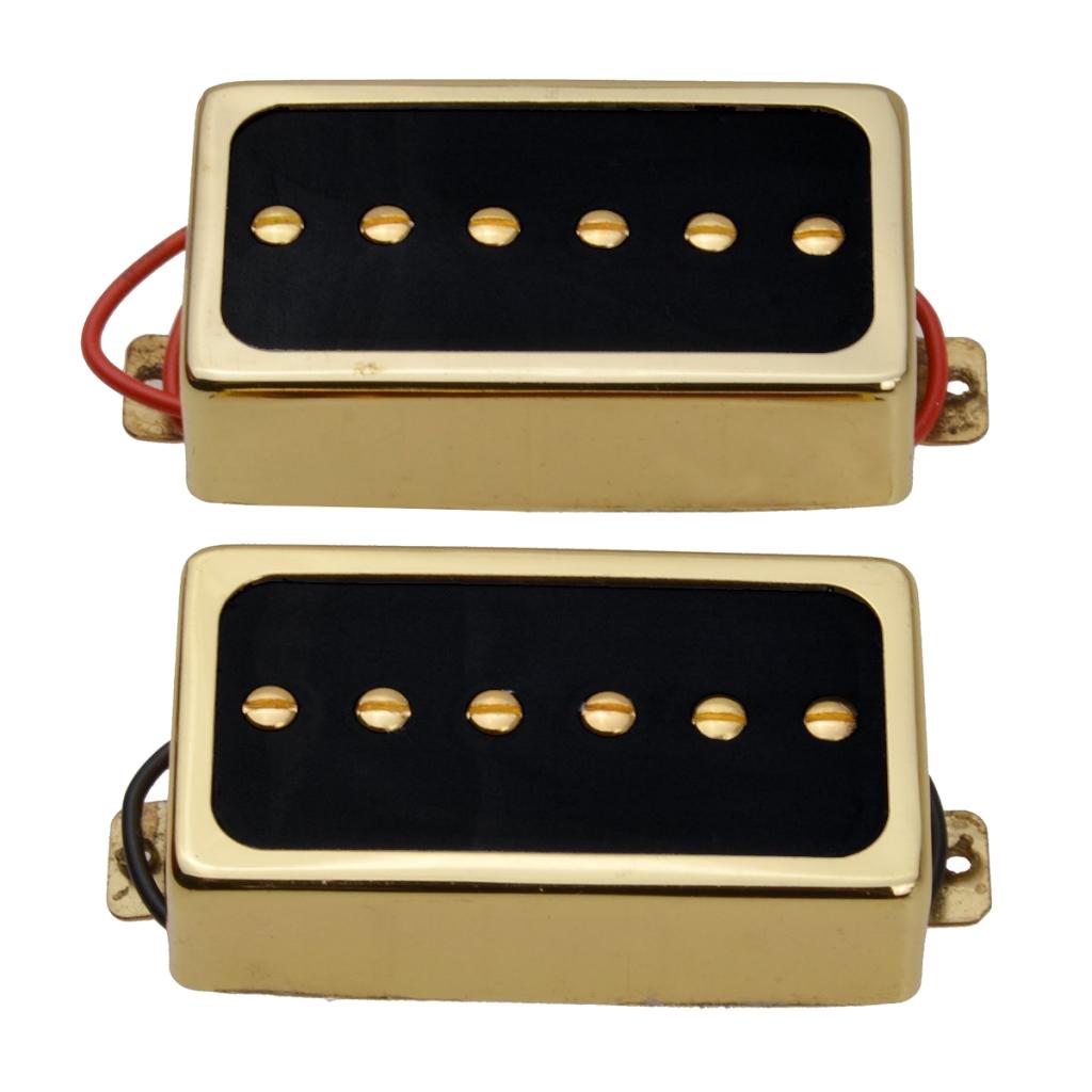 Sunnimix Bộ 2 Có Dây Đàn Guitar Điện Đơn Phối Xanh Bán Tải