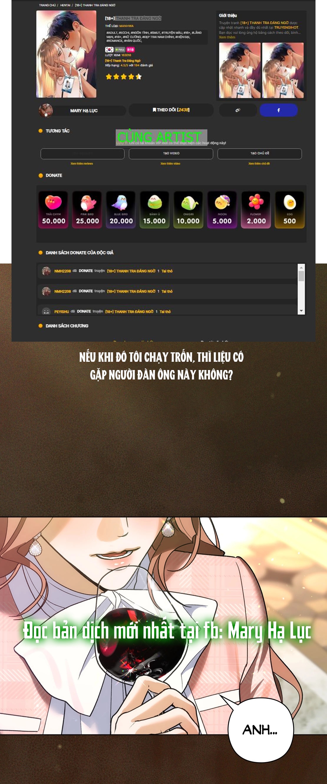 [18+] Trời Sinh Địch Thủ chapter 0 2