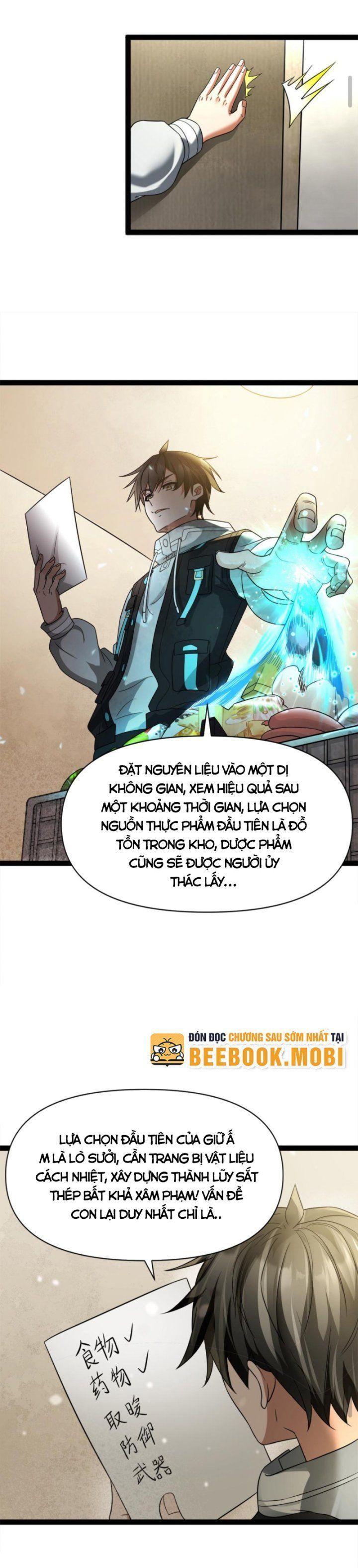 trái đất đóng băng: tôi gầy dựng nên phòng an toàn thời tận thế chapter 2 9