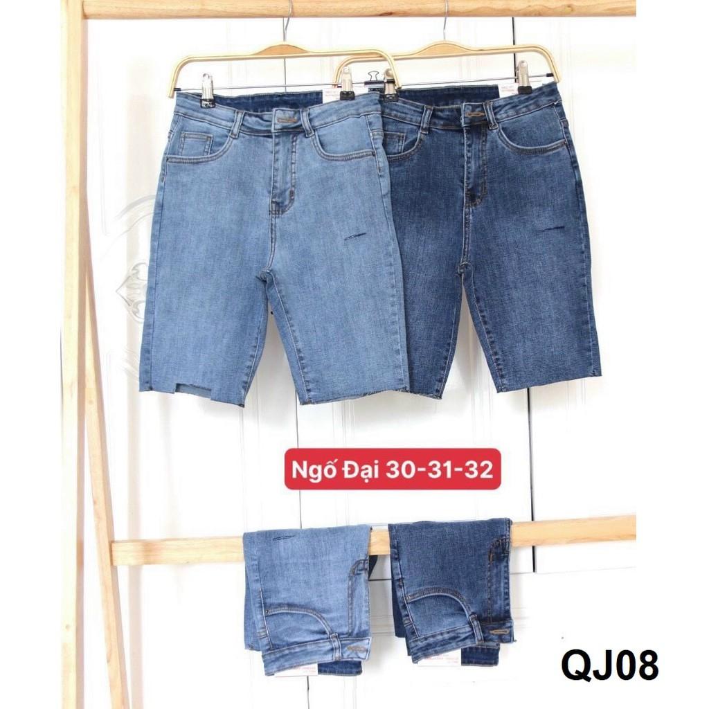 Quần ngố jean size lớn 55-66kg QJ08