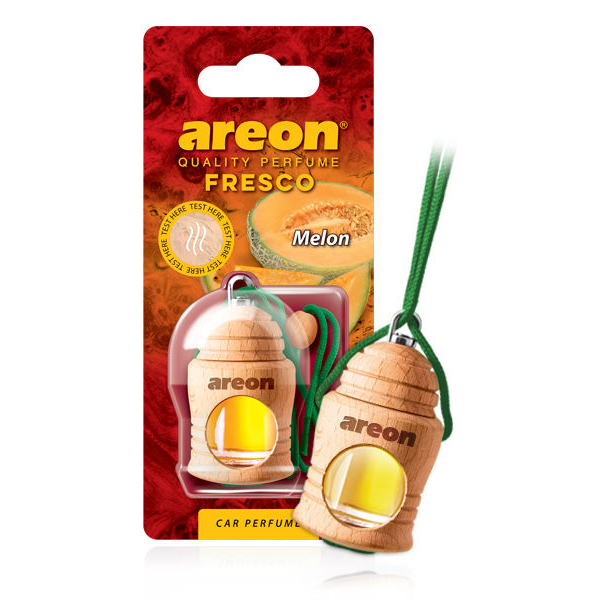 Tinh dầu treo xe hơi hương dưa lưới – Areon Fresco Melon (Dịu nhẹ)