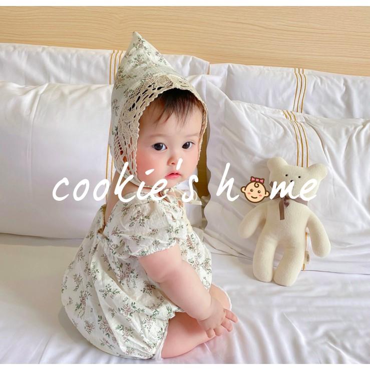 Body cotton cho bé gái sơ sinh coton phong cách Korea Hoàng gia mặc thôi nôi chụp hình studio