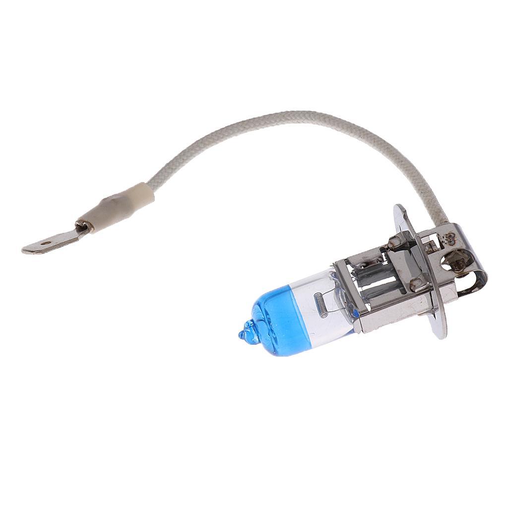2pcs 12V 55W H3 4000K Halogen Lamp Headlight High Temperature Resistant