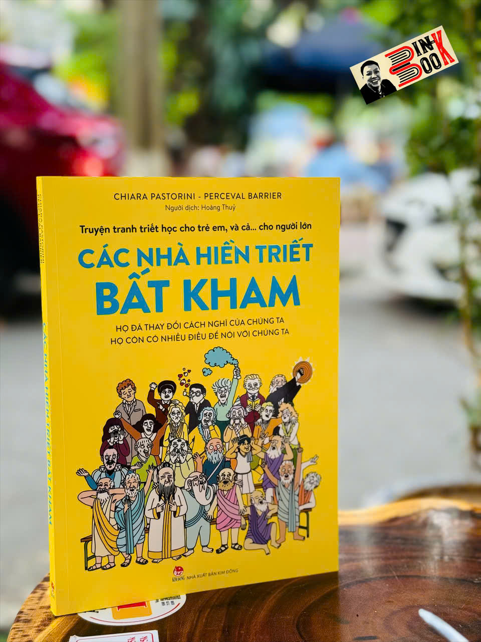 (Truyện Tranh Triết Học Cho Trẻ Em, Và Cả… Cho Người Lớn) CÁC NHÀ HIỀN TRIẾT BẤT KHAM – Chiara Pastorini, Perceval Barrier – Hoàng Thủy dịch – NXB Kim Đồng