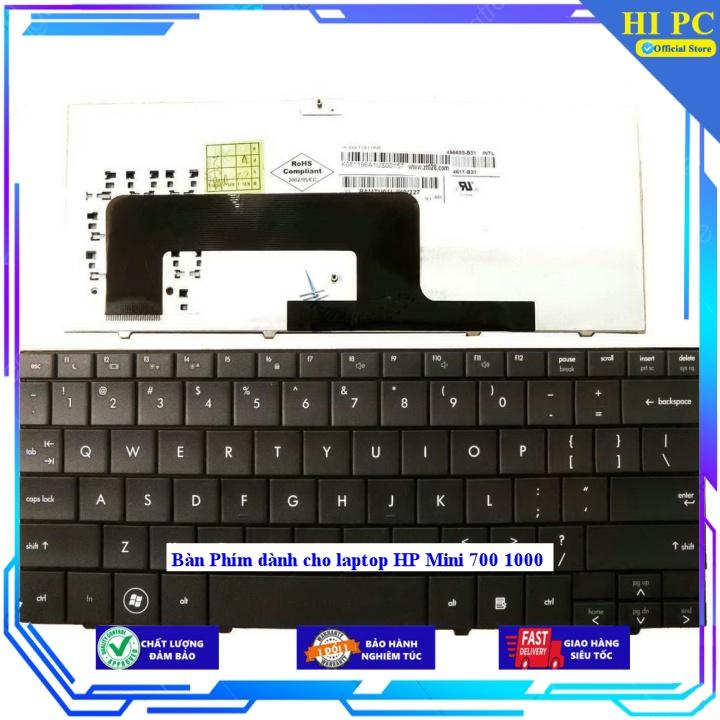 Bàn Phím dành cho laptop HP Mini 700 1000 - Hàng Nhập Khẩu