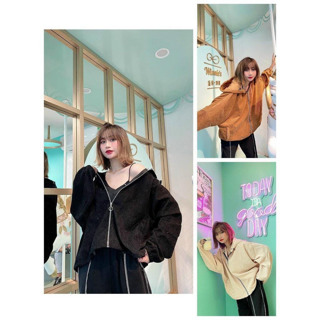 ÁO KHOÁC NHUNG FROM RỘNG CÁ TÍNH