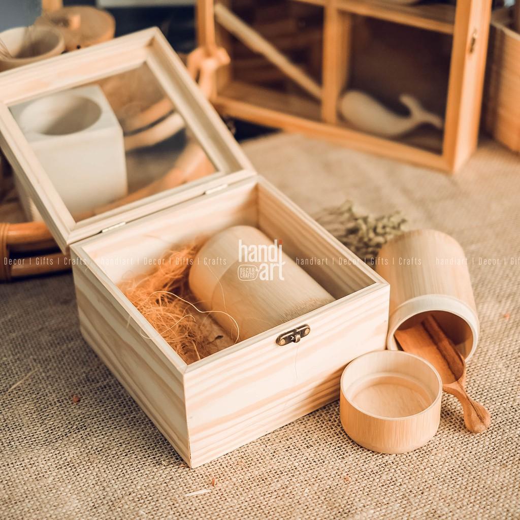 - Hộp gỗ quà tặng - Wooden gift box