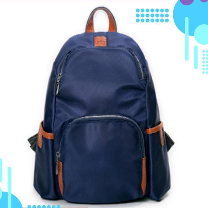 ️ Deal Sốc ️ Ba Lô Phối Da Thời Trang Phong Cách Hàn Quốc Đồ Da Thành Long TLG 208066