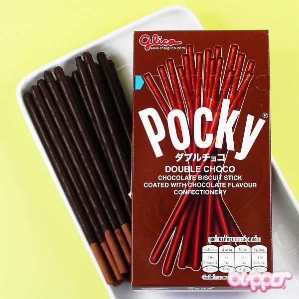 Combo 10 hộp Bánh que Glico Pocky vị Double Choco 39gr