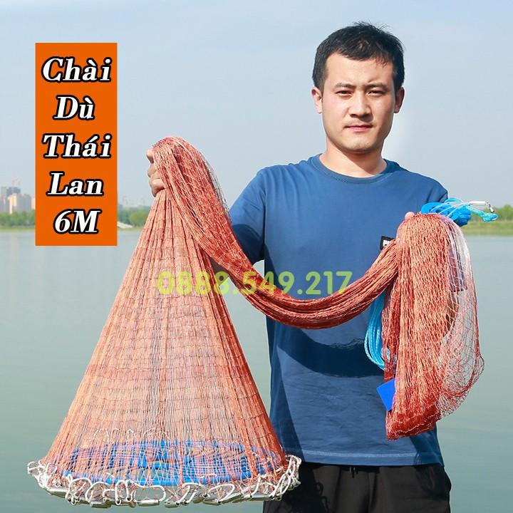 Chài Đĩa Bay.Chài Đánh Cá Tựng Quăng loại 6M