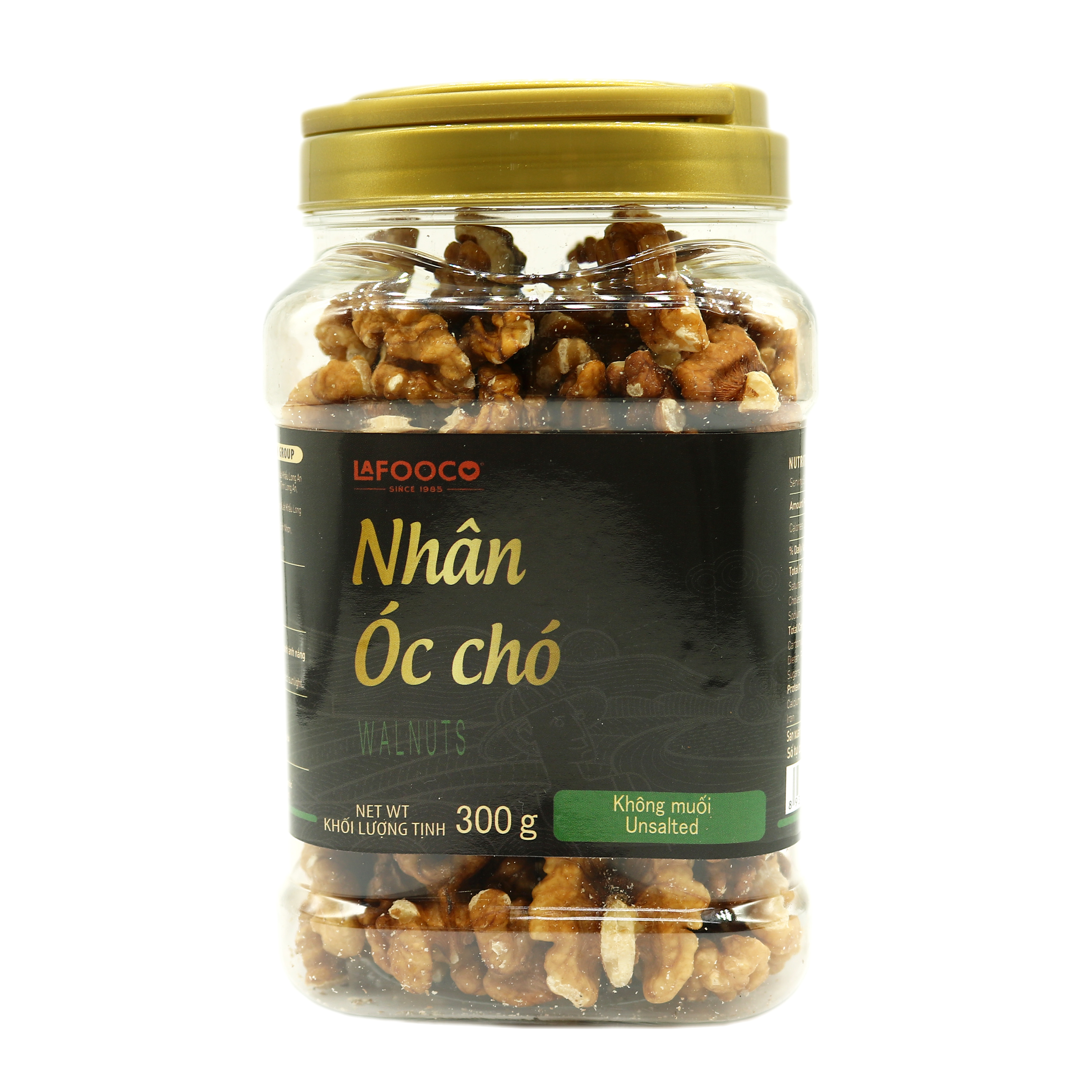 Nhân Óc Chó Mỹ Sấy Không Muối LAFOOCO 300g Unsalted walnuts