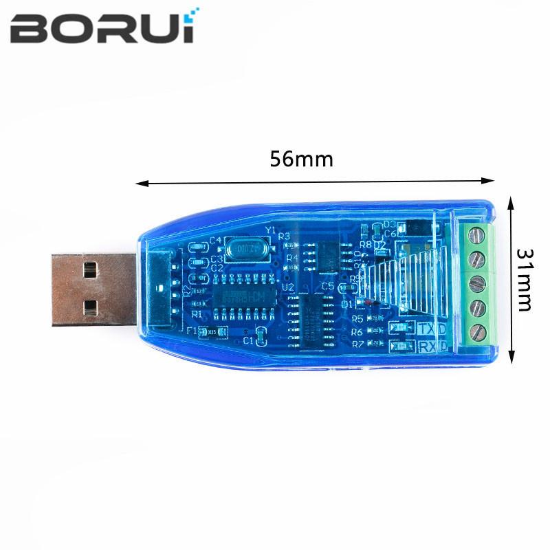 Công nghiệp USB sang RS485 Bảo vệ nâng cấp bộ chuyển đổi RS232 RS232