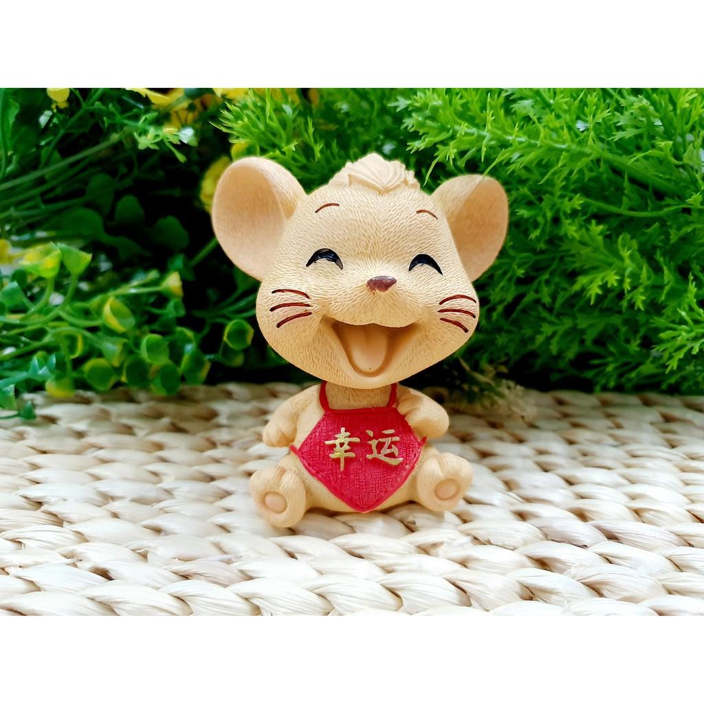 Tượng Chuột May Mắn Siêu Dễ Thương - Canh Tý 2020