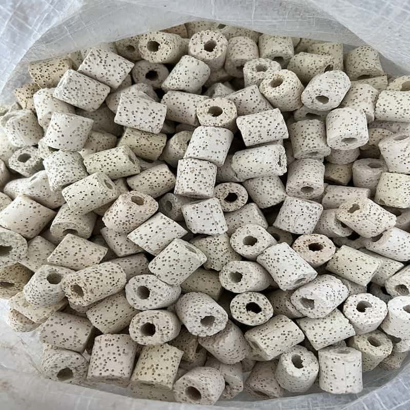 Sứ Lọc Hồ Cá - Sứ trắng - Vật Liệu Lọc