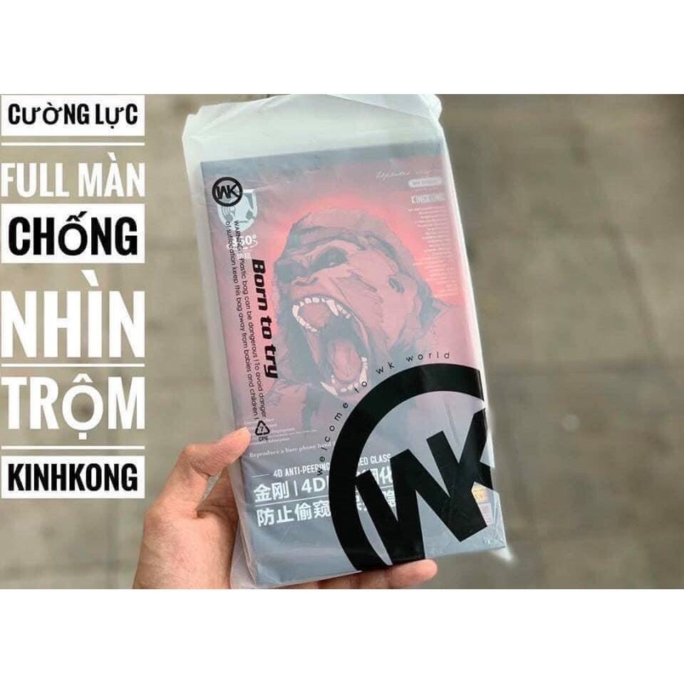 Kính Cường Lực dành cho iPhone KingKong CHÍNH HÃNG 4D