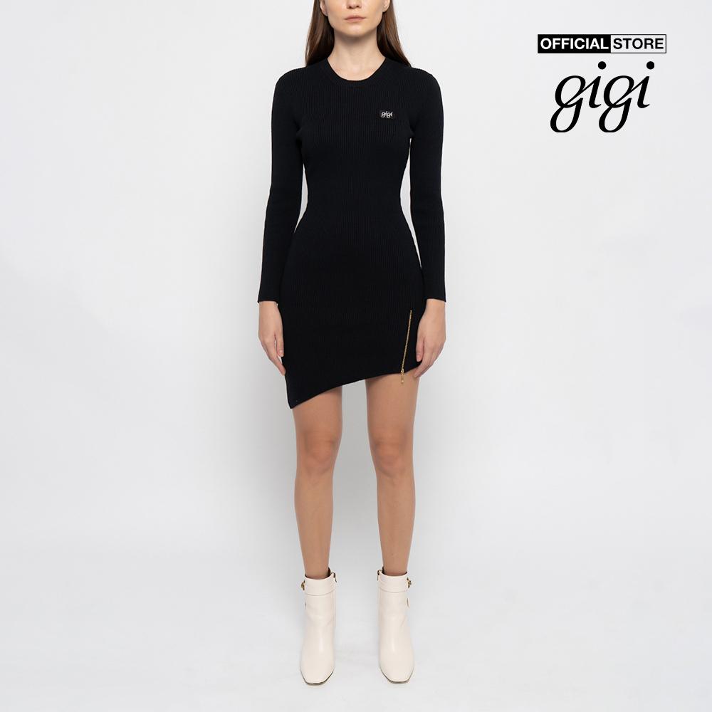 GIGI - Đầm body tay dài vạt xéo hiện đại G2106K202714