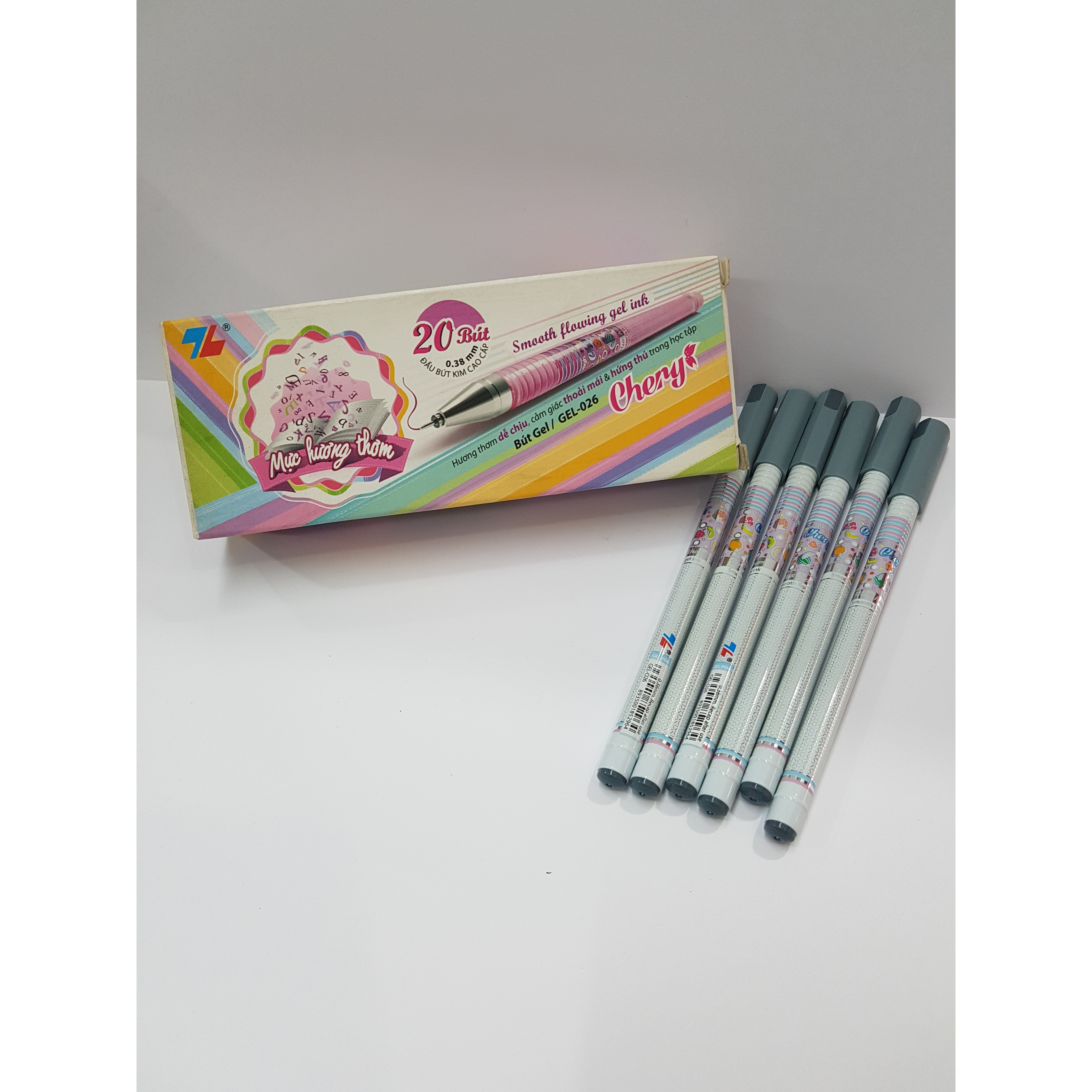 Bút Gel Thiên Long GEL-026 - Mực Đen