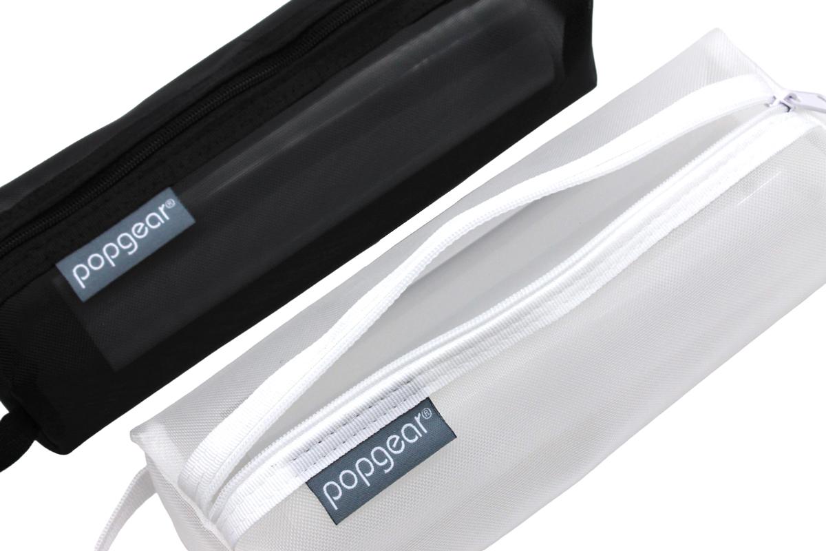 Bóp Viết Lưới Vuông - popgear 81222 - Màu Đen