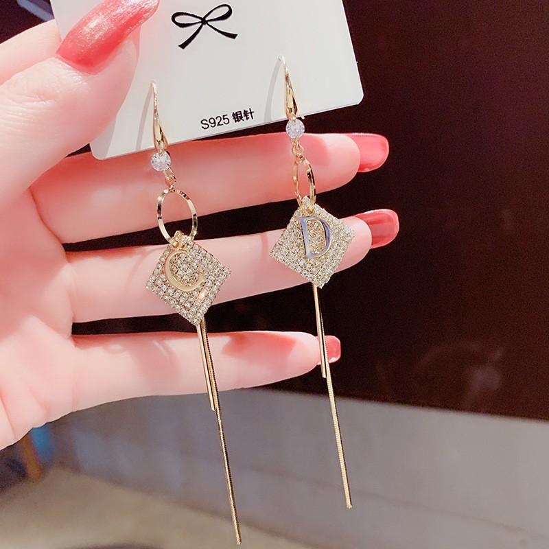 Khuyên tai dài cá tính thời trang hàn quốc giá rẻ DDHSTORE