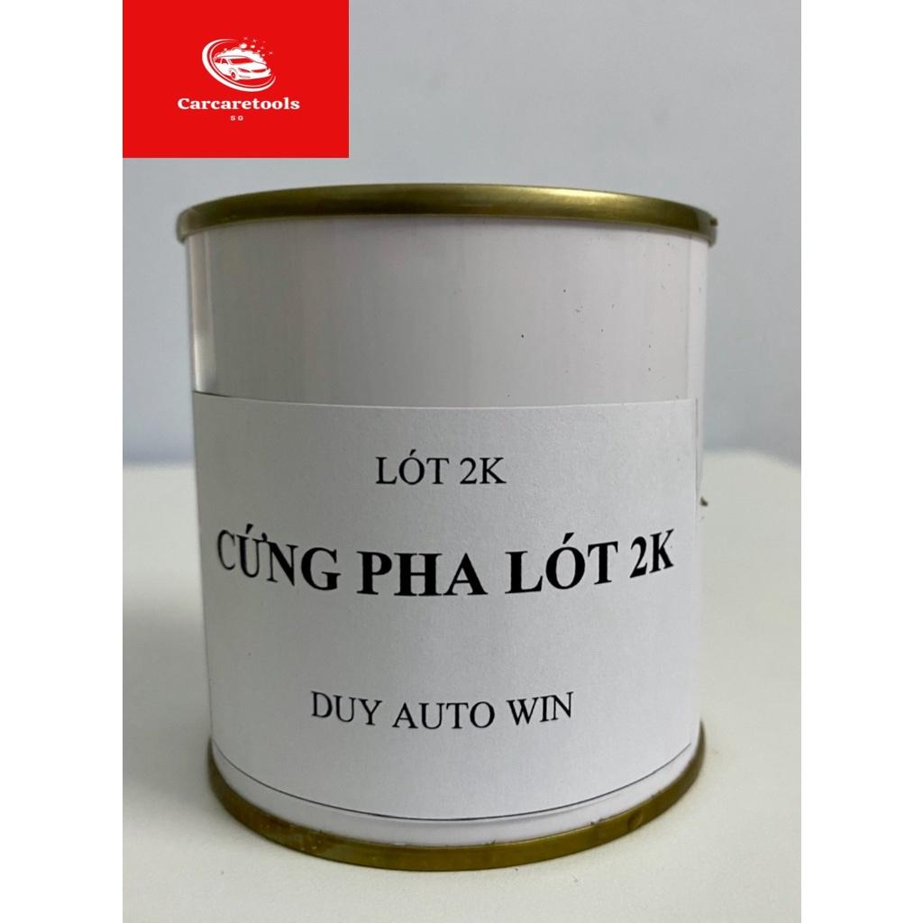 Sơn lót 2k màu trắng và màu xám- Sơn lót ô tô xe máy lon 0.5kg &amp;amp; 1kg