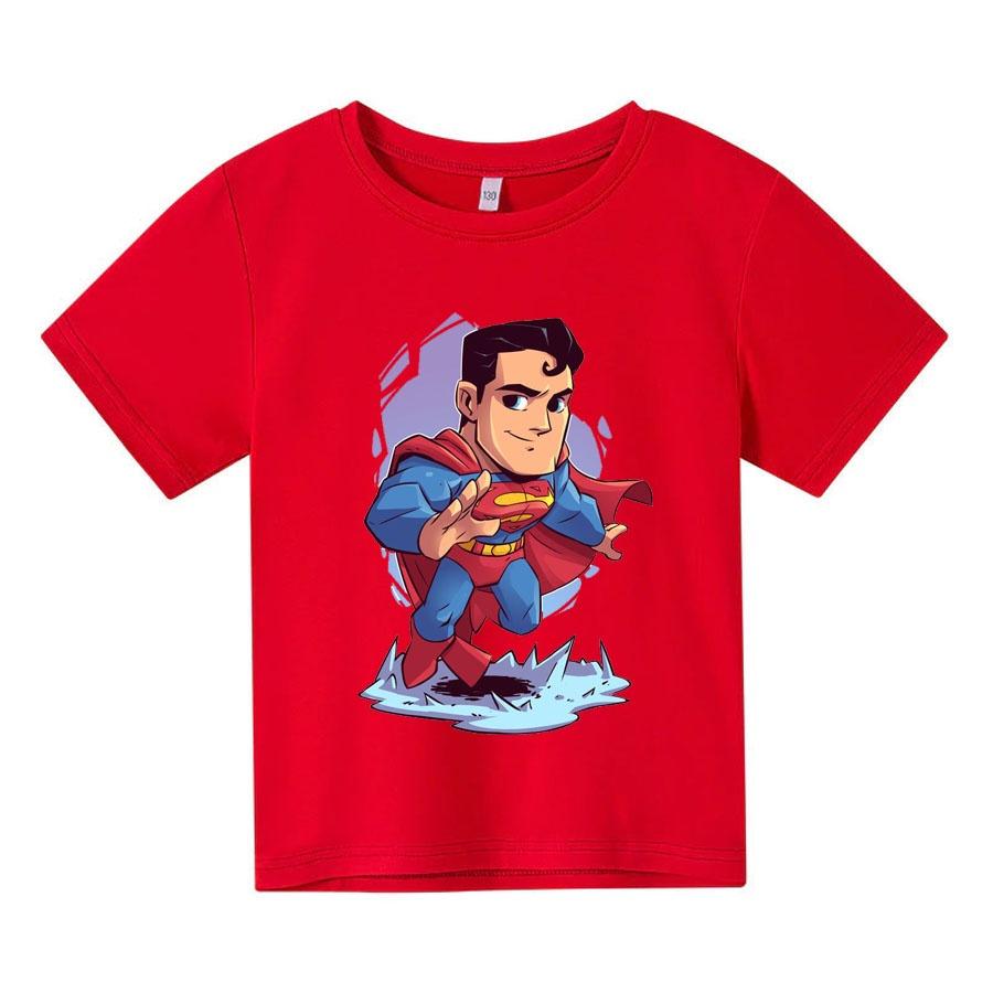Áo thun trẻ em SIÊU NHÂN CHIBI, 4 màu, có size người lớn, Anam Store