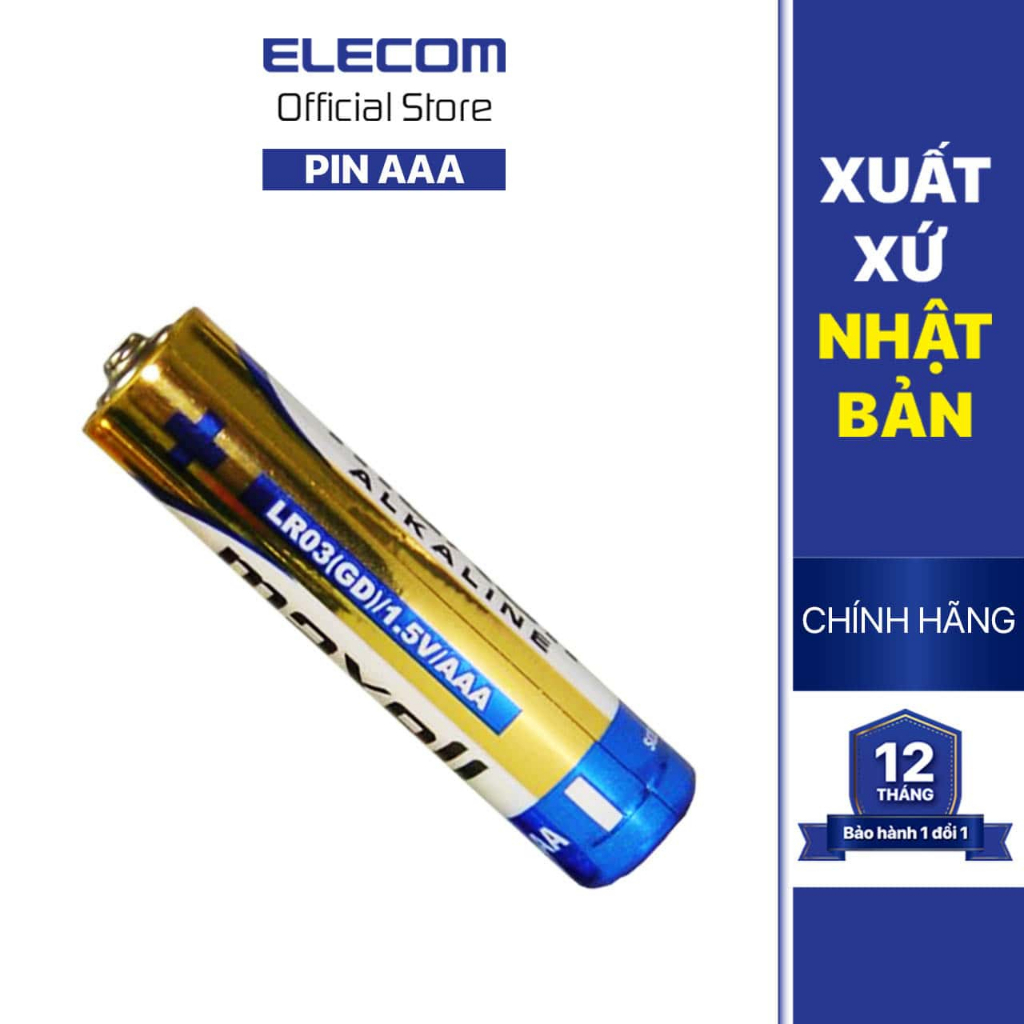 Vỉ 2 viên pin tiểu AA - AAA Maxell Ankaline - Hàng Chính Hãng