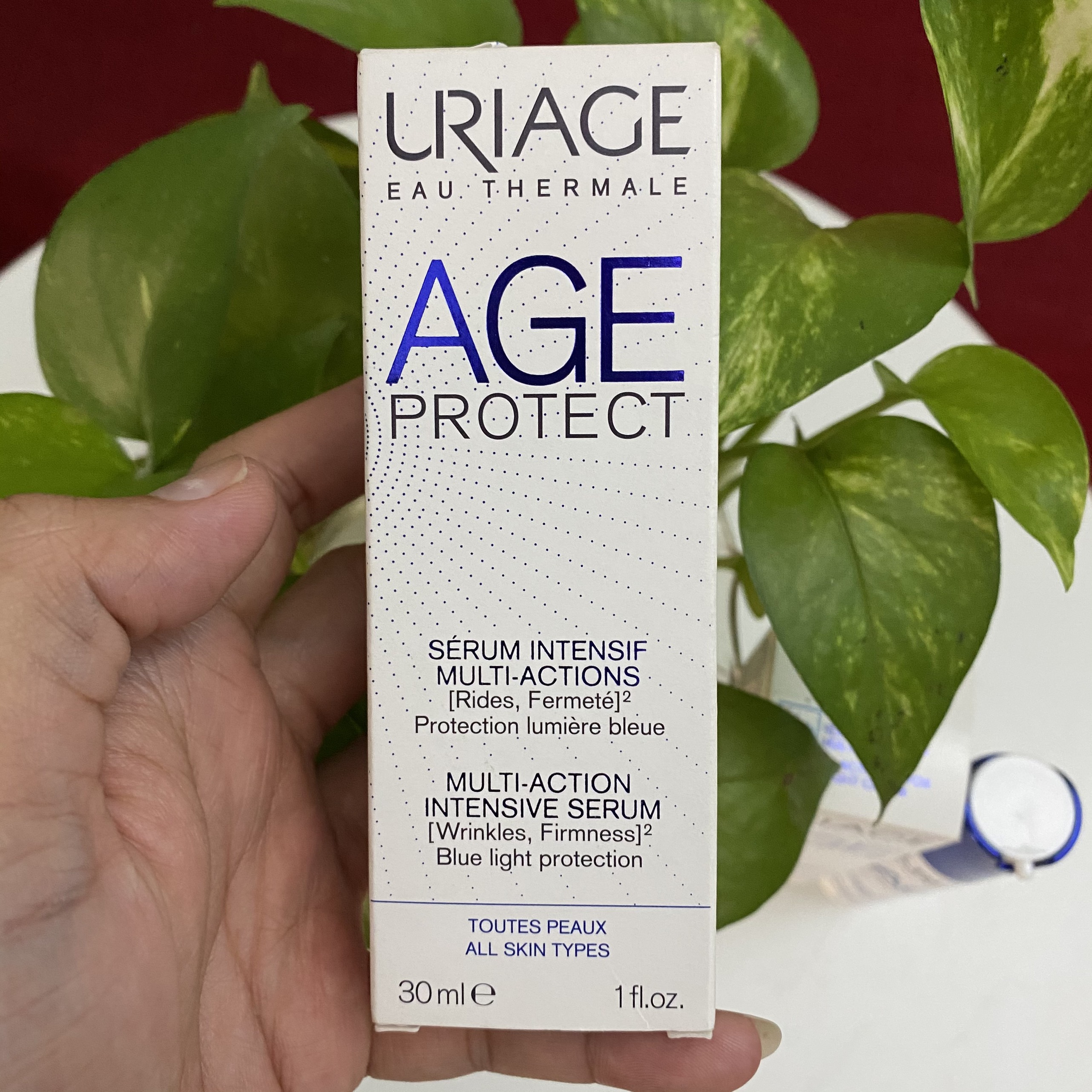 Uriage Age Protect Multi-Action Intensive Serum: Tinh Chất Dưỡng Ẩm và Chống Lão Hóa (30 ml)