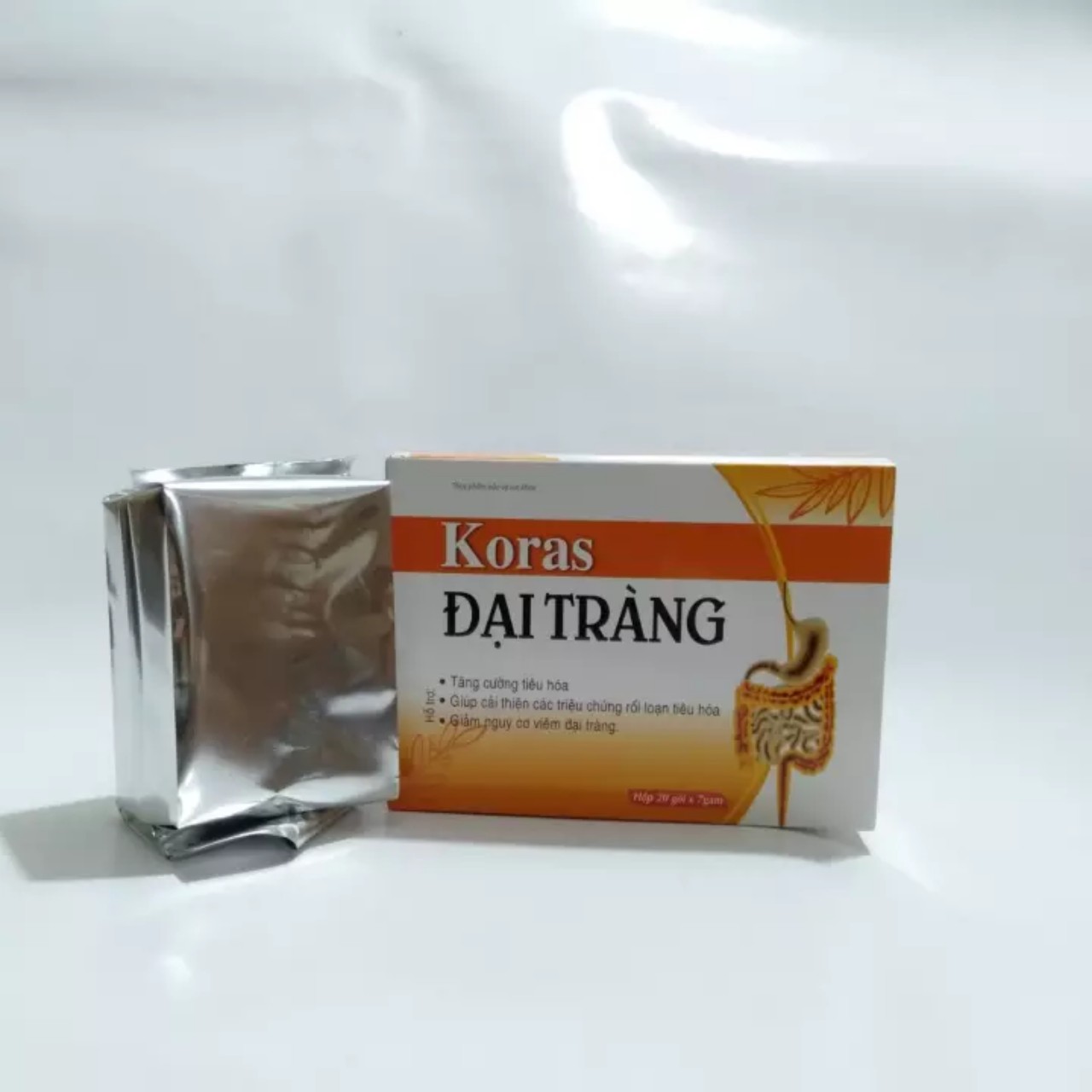 Gói Uống KORAS ĐẠI TRÀNG - Hỗ Trợ Giảm Triệu Chứng Của Viêm Đại Tràng- Rối Loạn Tiêu Hóa