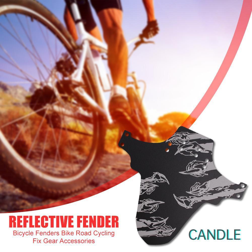 FENDER Tấm Chắn Bùn Bánh Xe Trước / Sau Bằng Sợi Carbon Cho Xe Mtb