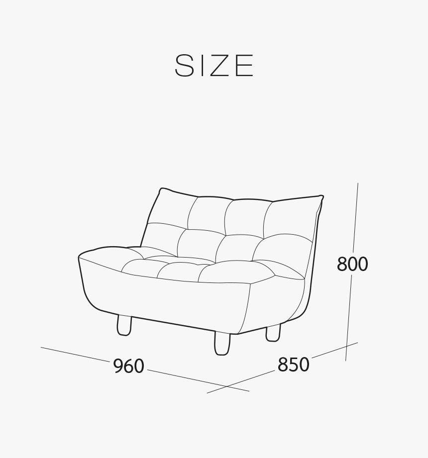 SOFA MINI THƯ GIẢN MWFURNITURE - SOFA TAMY