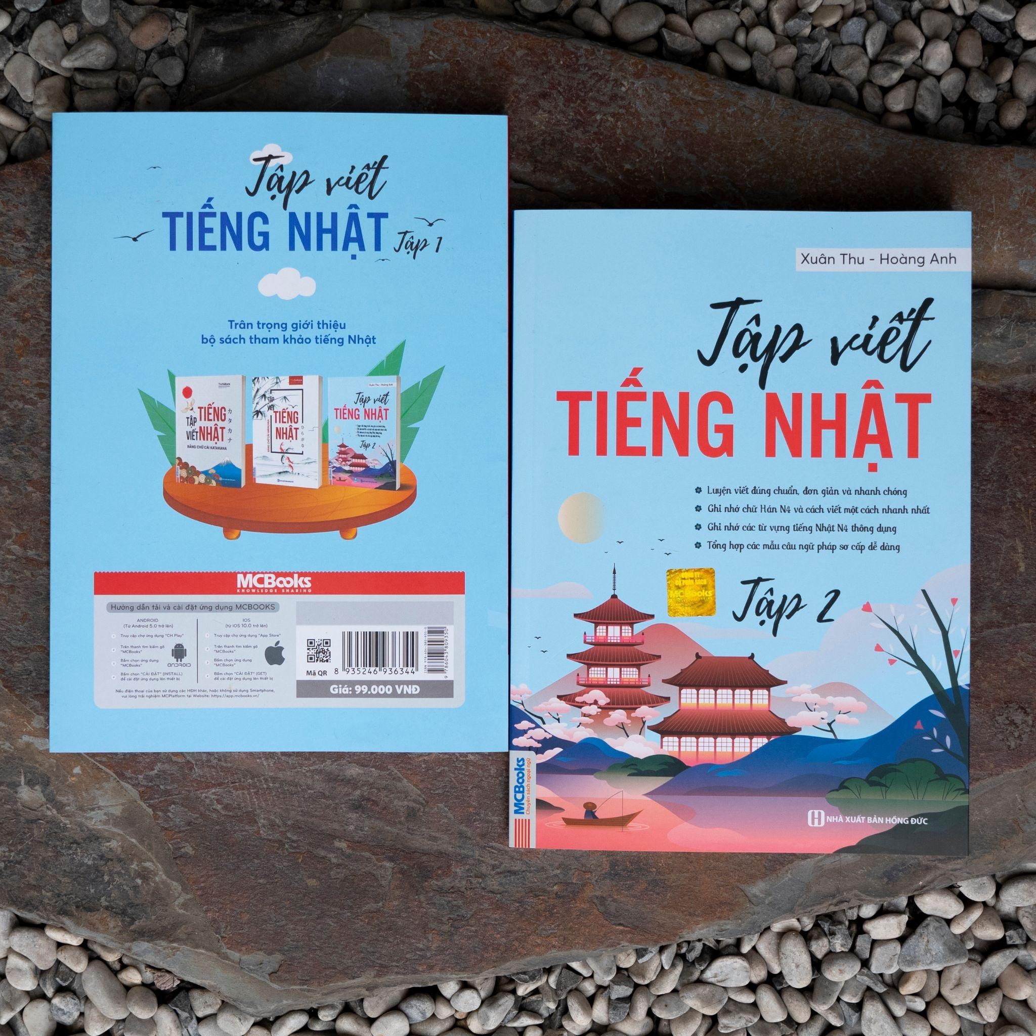 Tập viết tiếng Nhật tập 2