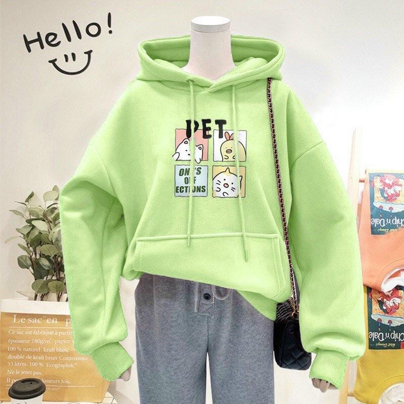 ÁO HOODIE IN PET SIÊU KUTE