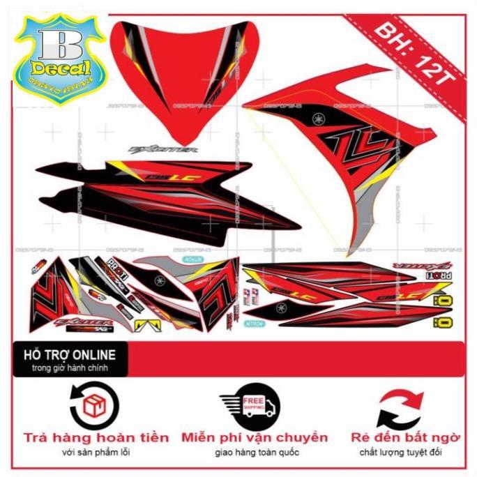 Tem rời dành cho EX 2011 LC ĐỎ ĐEN 3