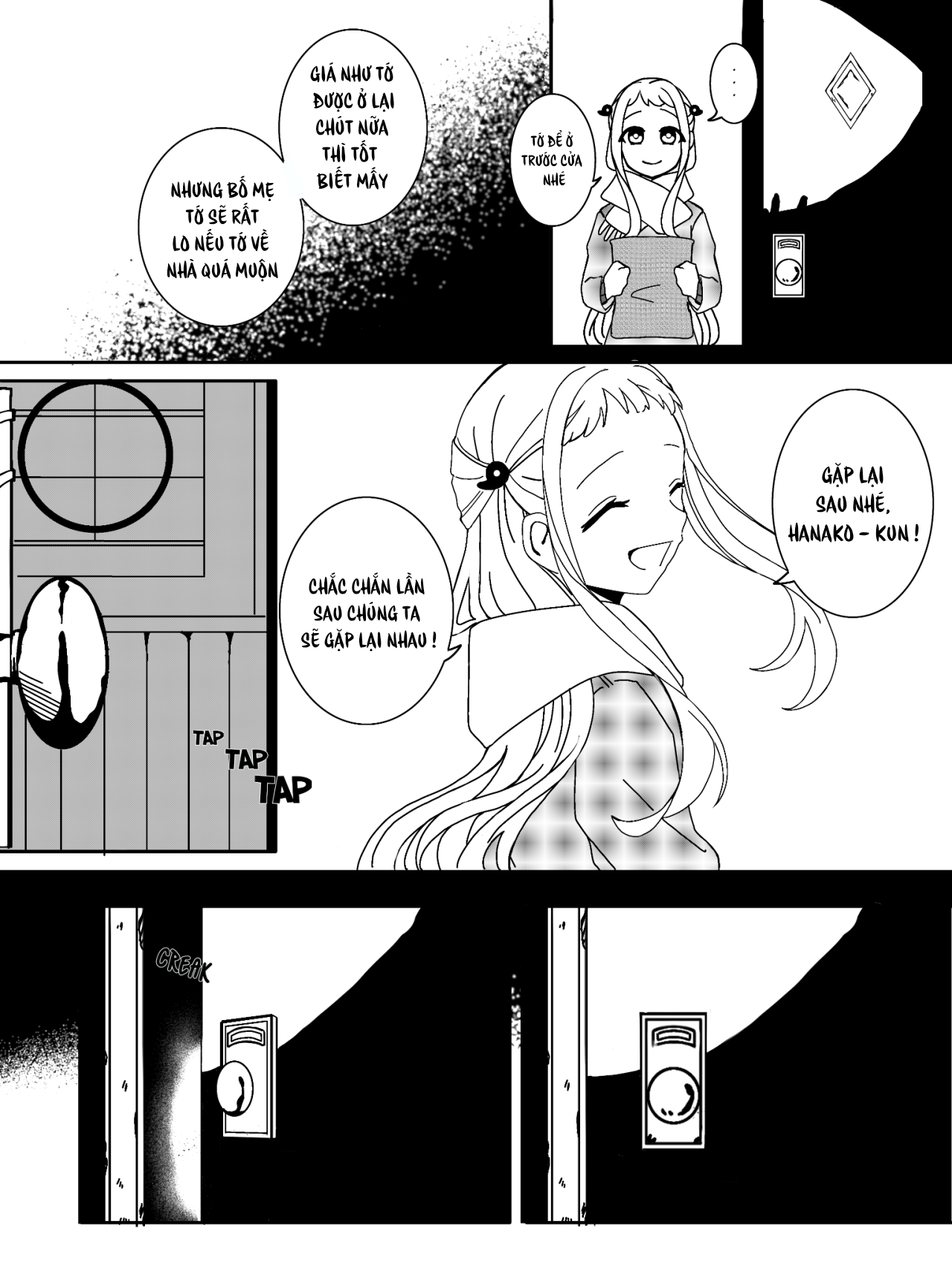 những mẫu truyện nhỏ của hanako do fan vẽ chapter 2 4