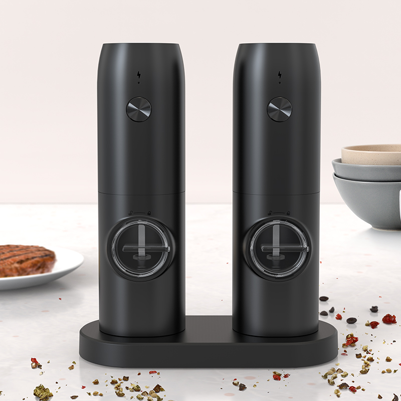 Xiaomi Youpin KLT Tự Động Hạt Tiêu Máy Xay Muối Và Hạt Tiêu Máy Xay USB Có Thể Sạc Lại Có Thể Điều Chỉnh Coarseness Gia Vị Nhà Máy Với LED Ánh Sáng Công Cụ Nhà Bếp