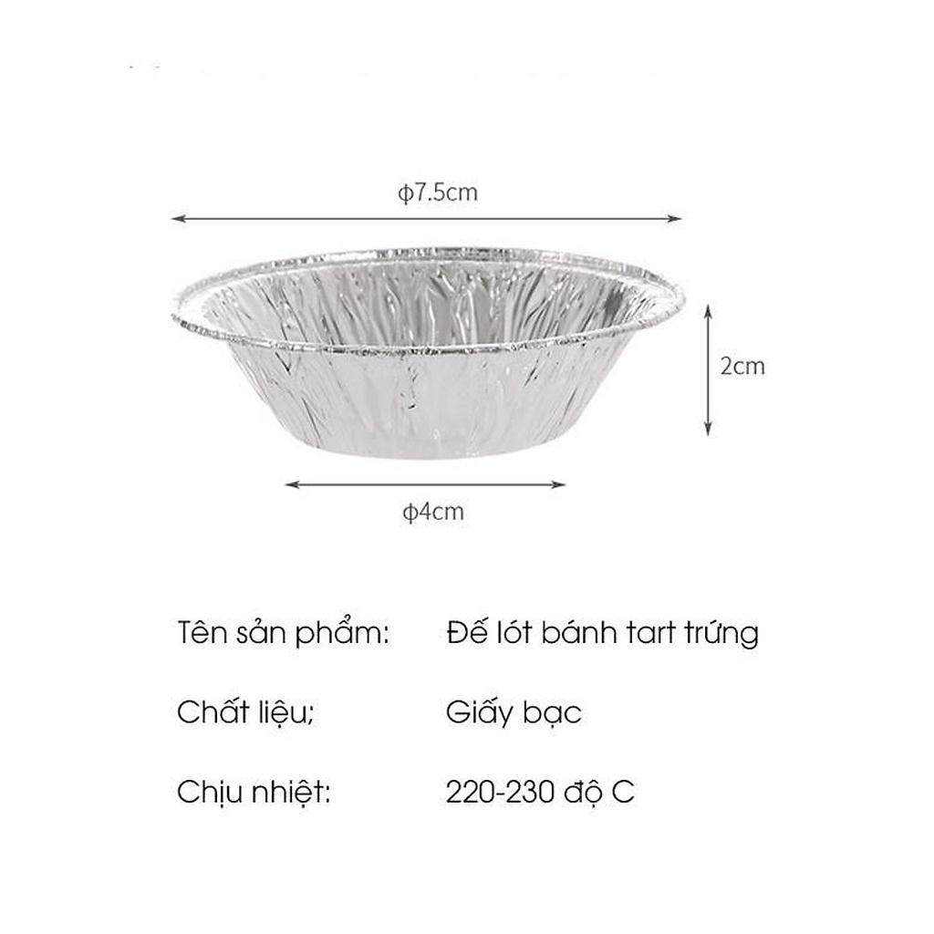 Sét 100 khay nướng giấy bạc, nướng đồ ăn, nướng bánh tiện lợi