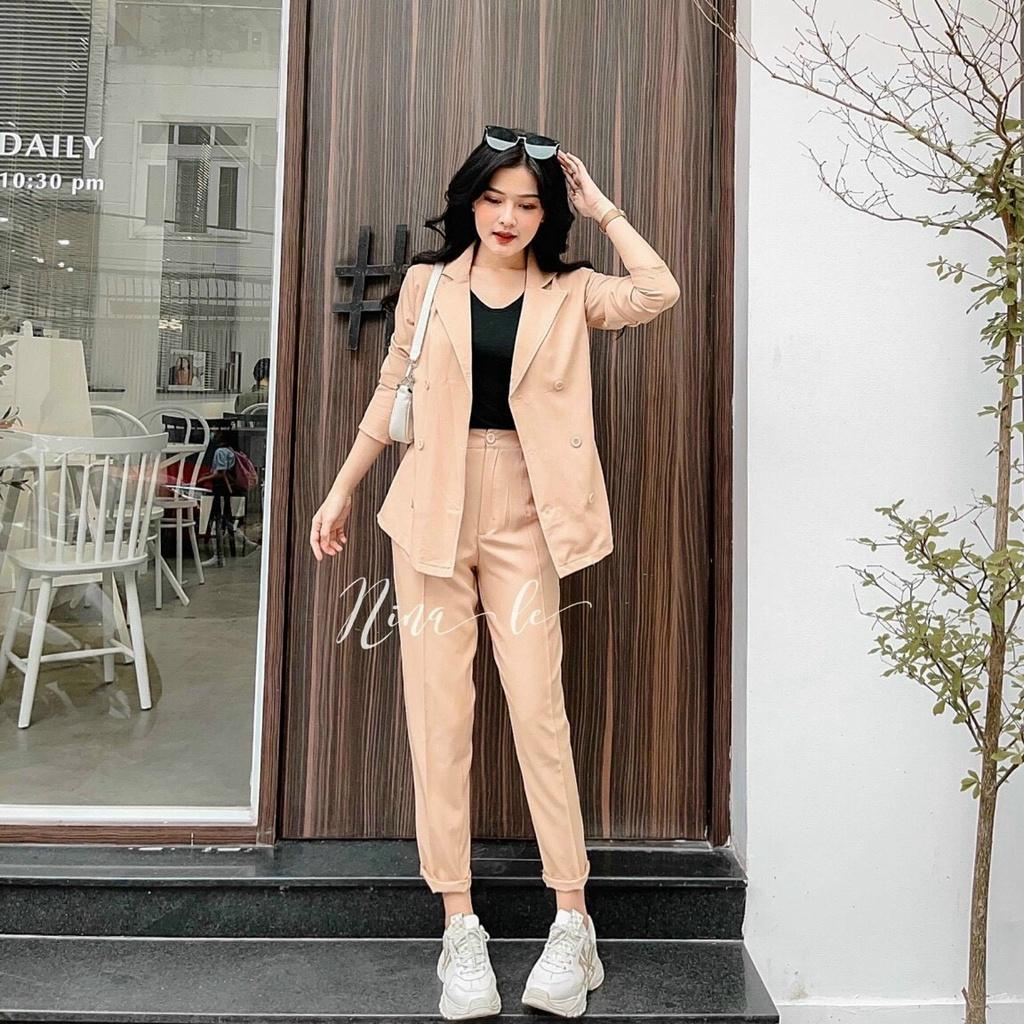Sét bộ 3 món ÁO vest và quần tây dài kèm áo lót trong siêu hot