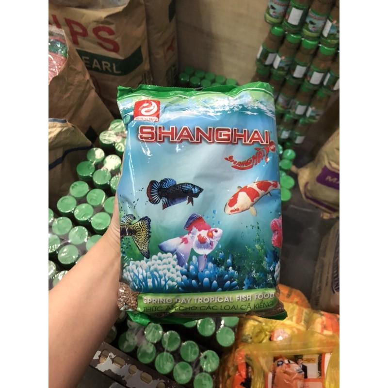 Thức Ăn Cho Cá Cảnh ShangHai loại viên 3 size hạt nhỏ 500g - Cám Cá Cảnh