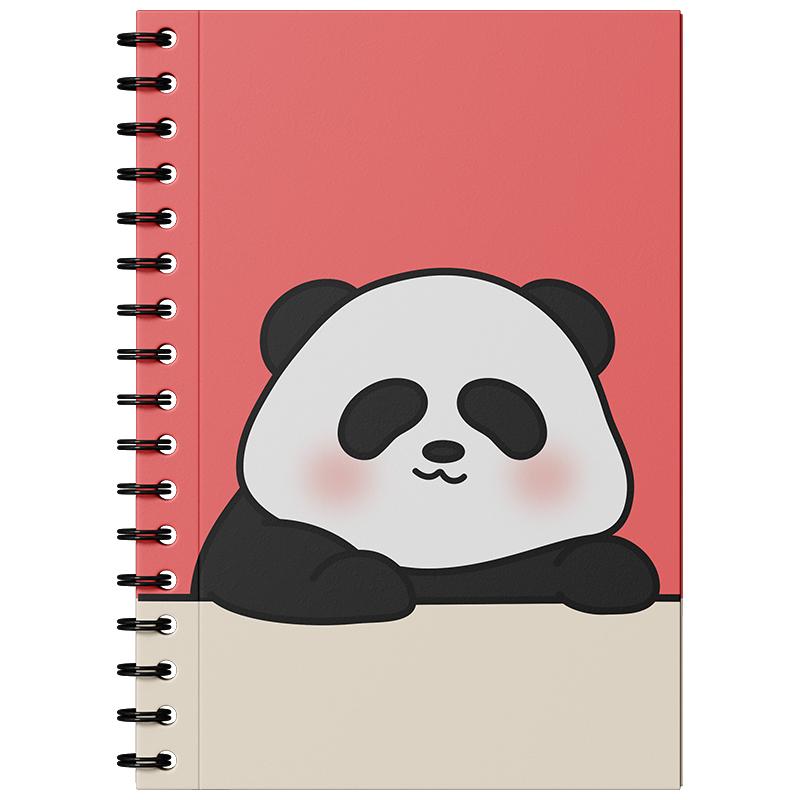 Sổ Lò Xo Kẻ Ngang - 160 Trang 13 x 18 cm 80gsm - Panda - The Sun 01